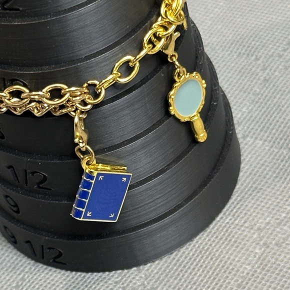 Beauty & the Beast Bundle Stunning Charm Bracelet & Zippered Pouch Gift Set NWOT - Picture 13 of 16